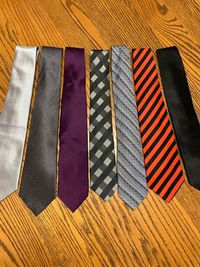 Men's Silk Tie Bundle.